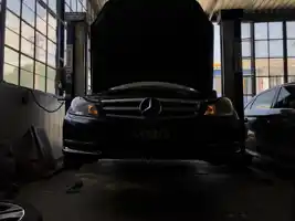 Mercedes W204 C180 station wagon arıza tespiti ve servis işlemi, Çanakkale Hakan Mercedes Özel Servis